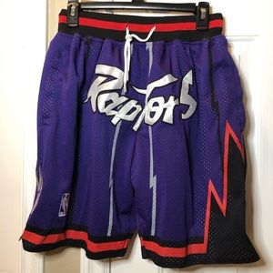 Men’s NBA Raptors basketball shorts